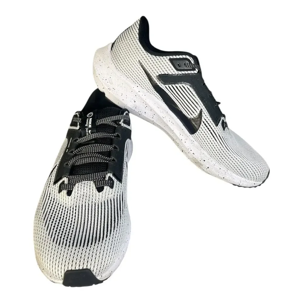 Nike Air Zoom Pegasus 40 Women’s Black/White Running Shoes Size-8.5